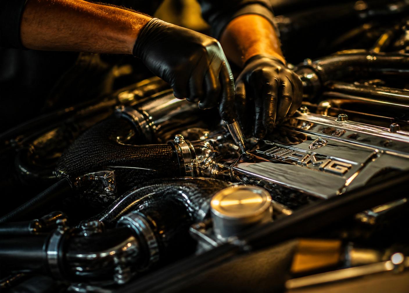 Engine bay craftsmanship